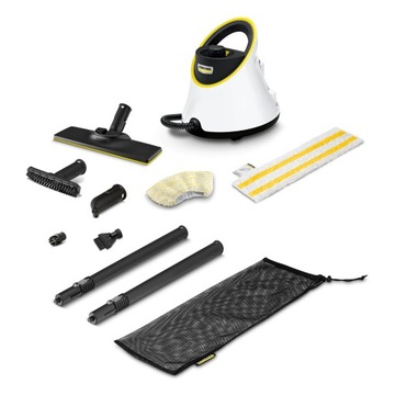 MOCNA PAROWNICA MOP KARCHER SC 2 DELUX LED PREMIUM MOP PAROWY ZESTAW NEW