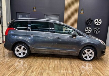 Peugeot 5008 I Minivan Facelifting 1.6 BlueHDi 120KM 2016 Peugeot 5008 LIFT 1.6 120KM LED 7os gwarancja MANUAL navi bezwypadkowy, zdjęcie 5