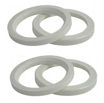 4x PIERŚCIENIE CENTRUJĄCE DO FELG 76,1 na 58,1 mm