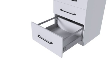 SZUFLADA REJS COMFORT BOX PLUS H199 WYSOKA L450 SZARA CICHY DOMYK WYSUW