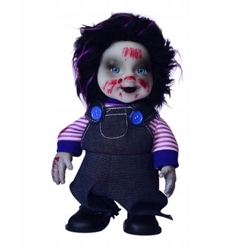 Świecąca lalka nawiedzonego domu na Halloween