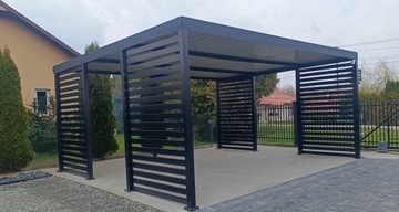 Carport Premium - автомобильный сарай 6x6 антрацит