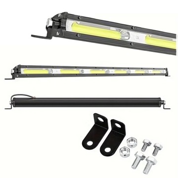 LAMPA ROBOCZA 50CM Prosta Niska Slim 12V 24V Belka LED Bar COB