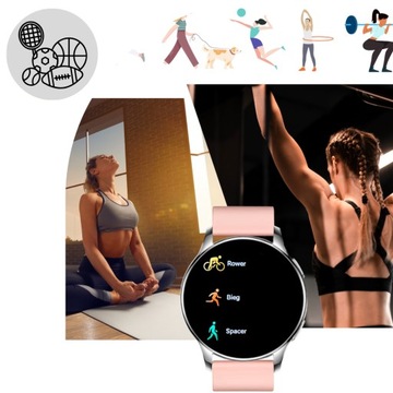 СМАРТ-ЧАСЫ ЖЕНСКИЕ ЧАСЫ ЗВОНКИ PL МЕНЮ СПОРТИВНЫЕ СМАРТ-ЧАСЫ AMOLED 2 РЕМЕШКА