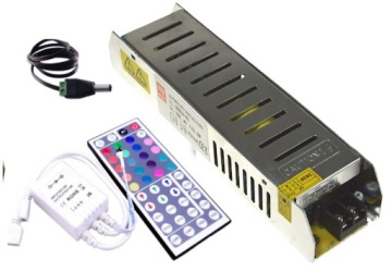 KIT LED SMD RGB 5050 лента драйвер пульт дистанционного управления 15м