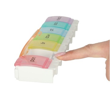 Контейнер-органайзер для таблеток, лекарств на неделю, 7 дней PL