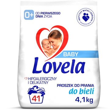 Lovela Baby biel hipoalergiczny proszek do prania białego dla dzieci 4,1 kg