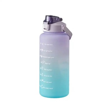 BIDON motywacyjny butelka na wodę 2L 2000 ml ombre