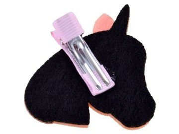 блестящая БЭНД, хвостики, бантик ЕДИНОРОГ