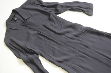 H&M Szyfonowa koszulowa sukienka szmizjerk XXS