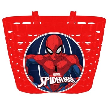 KOSZYK ROWEROWY NA HULAJNOGĘ KIEROWNICĘ SPIDERMAN