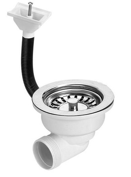 Syfon zlewozmywakowy McAlpine 90 mm