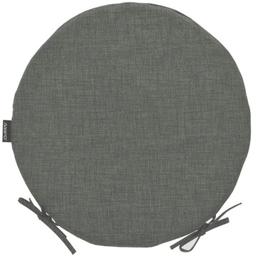 OKRĄGŁA PODUSZKA NA KRZESŁO 40 cm TABORET wiązana