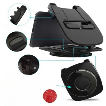 ВРАЩАЮЩИЙСЯ НА 360* ДЕРЖАТЕЛЬ АВТОМОБИЛЬНОГО ТЕЛЕФОНА КОКПИТ АВТОМОБИЛЯ ПРИБОРНАЯ ПАНЕЛЬ АВТОМОБИЛЯ ПРОЧНАЯ ПОДСТАВКА