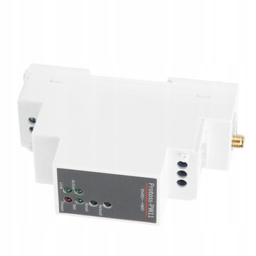 Установка на рейку сервера RS485-WIFI Ethernet