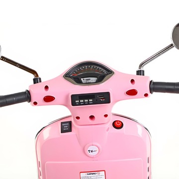 ДЕТСКИЙ ЭЛЕКТРОСАКУТЕР СИГНАЛ БАТАРЕЯ РОЗОВЫЙ