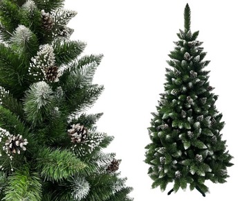 CHOINKA SZTUCZNA SOSNA DIAMENTOWA Z SZYSZKA EXTRA 180cm