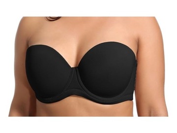 DELIMIRA Biustonosz STRAPLESS W593 38DD 85E SAMONOŚNY
