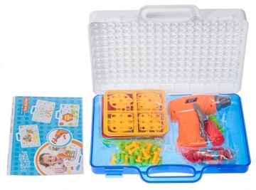 НАБОР СТРОИТЕЛЬНОЙ ДРЕЛЬ ОТВЕРТКИ 3D ВИНТЫ Набор для ремонта