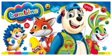 Деревянные мелки BAMBINO 12 цветов + точилка