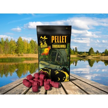 INVADER Pellet Truskawka 2mm 1kg
