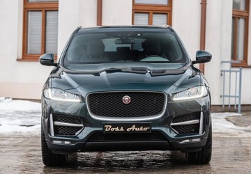 Jaguar F-Pace SUV 3.0 TDV6 300KM 2016 Jaguar F-Pace 3.0D R-Sport 300KM Skora Navi Ledy Full Po Serwisie Gwaranc, zdjęcie 3