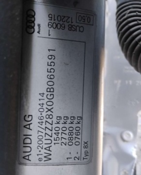 Audi A1 I Sportback 5d Facelifting 1.4 TDI ultra 90KM 2016 Audi a1 2016r, 1.4 TDI. Lekko uszkodzony prawy bok. Jezdzi. 1.4 Diesel, zdjęcie 26