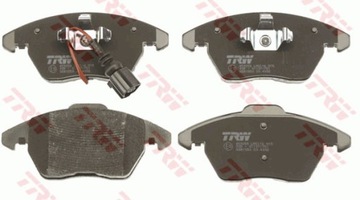 ПЕРЕДНИЕ ДИСКИ+КОЛОДКИ TRW AUDI A3 8P1 SEAT ALTEA