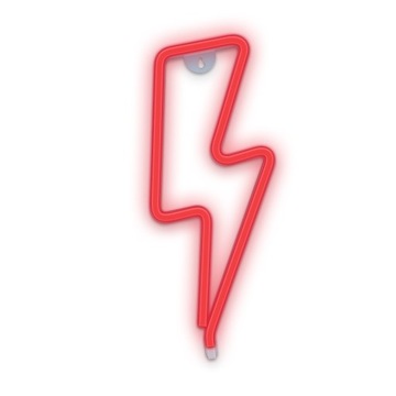 Neon LED PIORUN czerwony Bat + USB FLNEO6 Forever Light