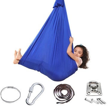 CHUSTA AKROBATYCZNA SENSORYCZNA AERIAL JOGA hamak do jogi 280*150cm