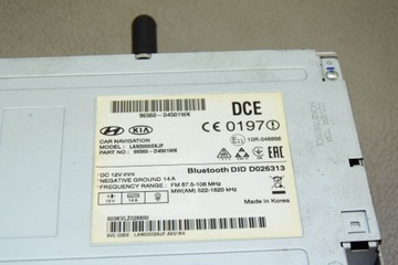 96560-D4501WK OBRAZOVKA NAVIGACE 1.7 CRDI 104 2016 KIA OPTIMA