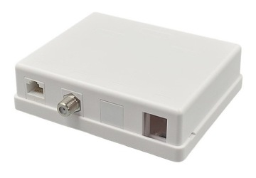 Разъем модуля Keystone F/F гнездо антенны DIGITUS TV/SAT f гнездо