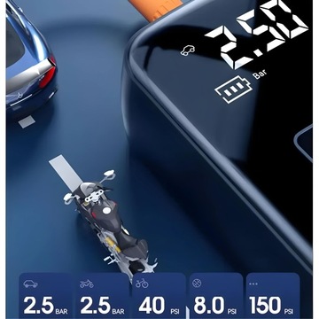 Беспроводной компрессор, автомобильный электрический насос, велосипедный компрессор