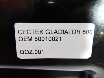 OSŁONA ZBIORNIKA CECTEK GLADIATOR 500 OEM 80010021