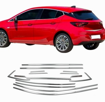 Chrom listwy przyokienne okna Astra K 5 HB 2015-