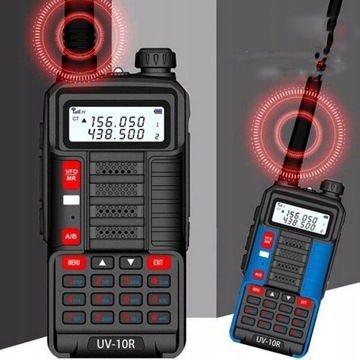 РАЦИЯ BAOFENG BF-UV10R 8 Вт 3-5 км 1800 мАч