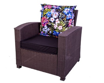 PODUSZKA NA MEBLE OGRODOWE 55/60cm+oparcie