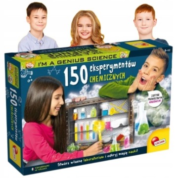 Vzdělávací sada 150 Chemických experimentů