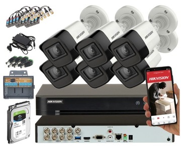 zestaw monitoring firmy Hikvision Acusense 2 MPX