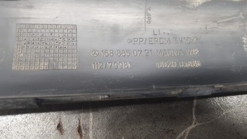 1688850721 LIŠTA NÁRAZNÍKU LEVÝ ZADNÍ MERCEDES W168