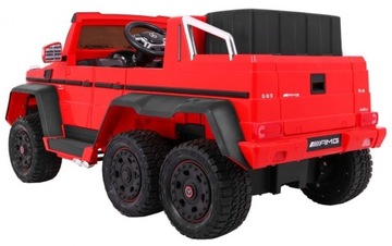 Автомобиль Mercedes 6x6 MP4 LED EVA 110 кг с аккумулятором