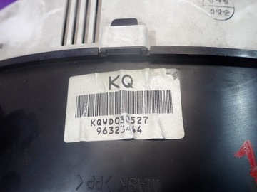 DAEWOO MATIZ 0,8 0,800 PŘÍSTROJOVÁ DESKA BUDÍKY 96323444