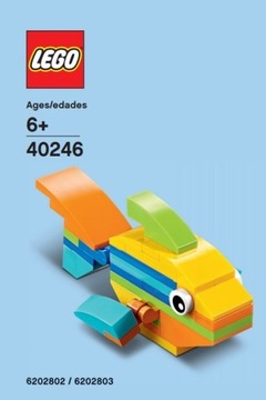 LEGO 40246 MINIBUILD ТРОПИЧЕСКАЯ РЫБА