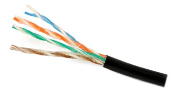 KABEL INTERNETOWY UTP KATEGORIA 5E ŻELOWANA SKRĘTKA ZIEMNA NA METRY