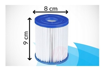 Набор из 2 фильтров для бассейна, фильтр-насос для бассейна BESTWAY, КАРТРИДЖ ТИПА I