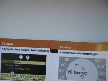 COMAND APS W169 Руководство пользователя на польском языке W245 Comand APS 08-11 красочный
