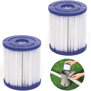 2x Filtr pompy basenowej Bestway 1249 litrów 58093