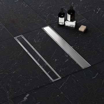 AQUAUNO 360 ЛИНЕЙНЫЙ СЛИВ 50 СМ НИЗКИЙ СИФОН СТАЛЬ ВЫСОКОЙ ПРОИЗВОДИТЕЛЬНОСТИ