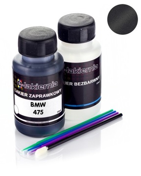 LAKIER SAMOCHODOWY ZAPRAWKA + BEZBARWNY ZAPRAWKOWY BMW 475