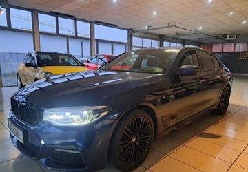 BMW Seria 5 G30-G31 Limuzyna 530i 252KM 2018 BMW Seria 5 530i M Sport 252KM Krajowa,Bezwypadkowa,M Pakiet, ead-UP,Harma